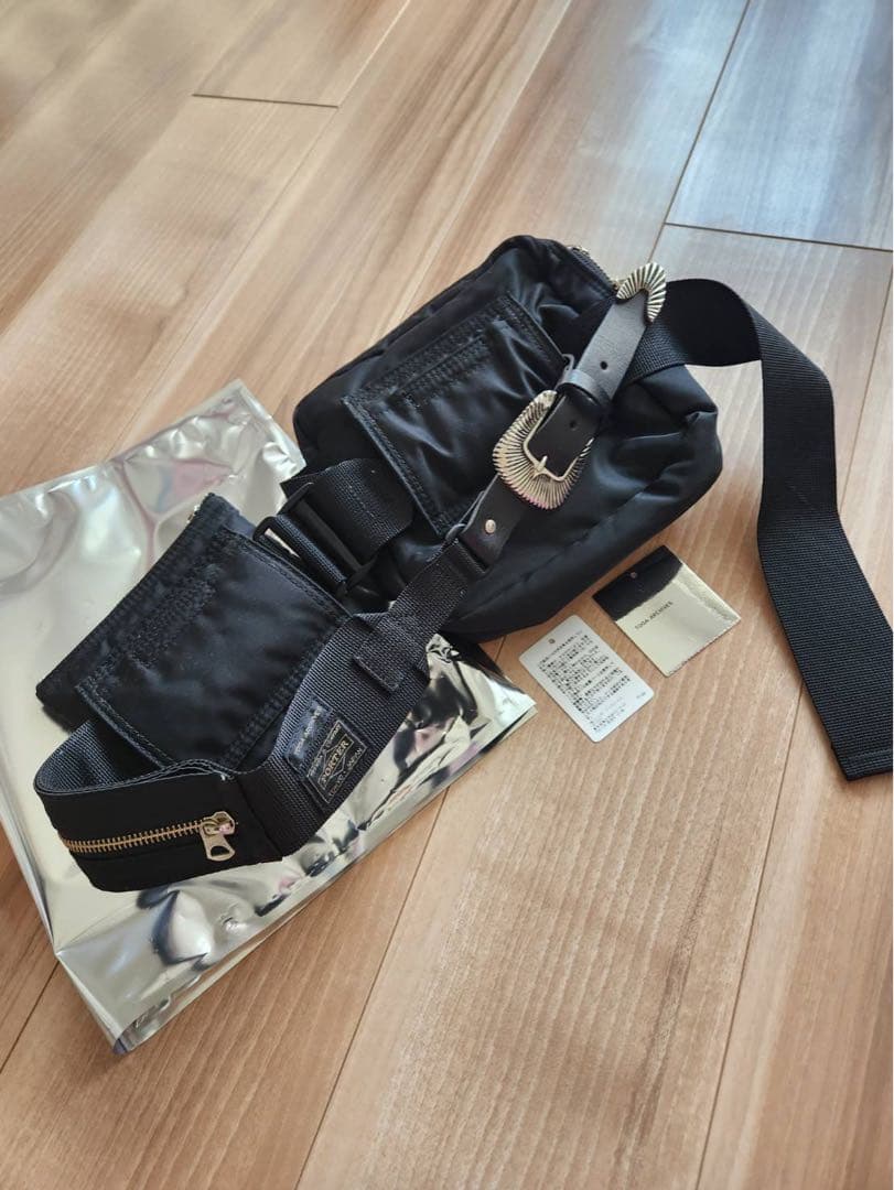 TOGA × PORTER ベルトバッグ　ブラック