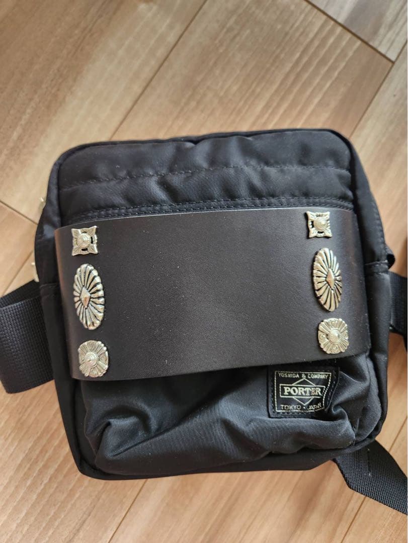 TOGA × PORTER ベルトバッグ　ブラック