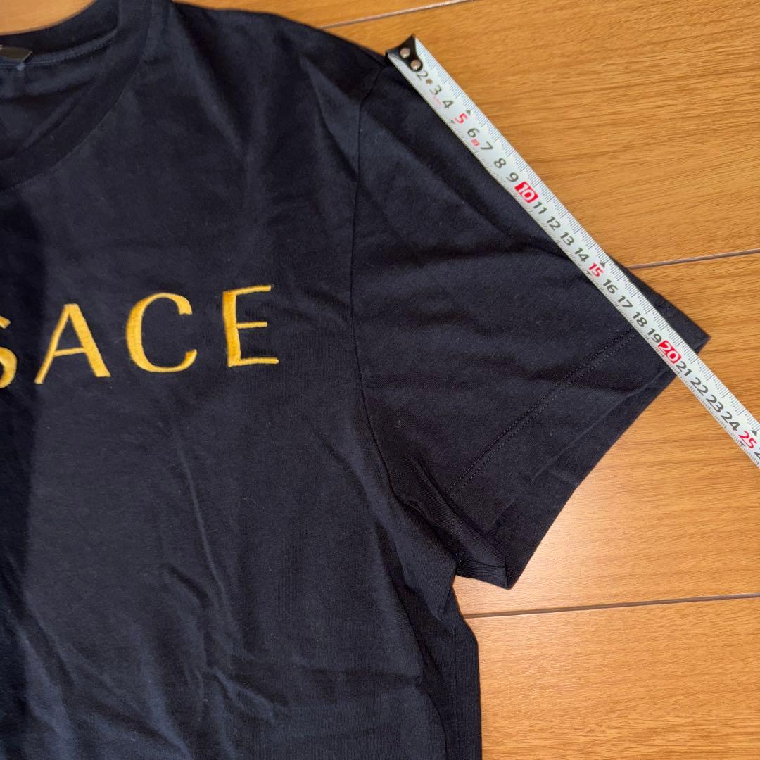 VERSACE 黒 Tシャツ Lサイズ