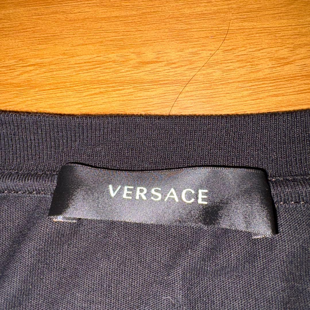 VERSACE 黒 Tシャツ Lサイズ
