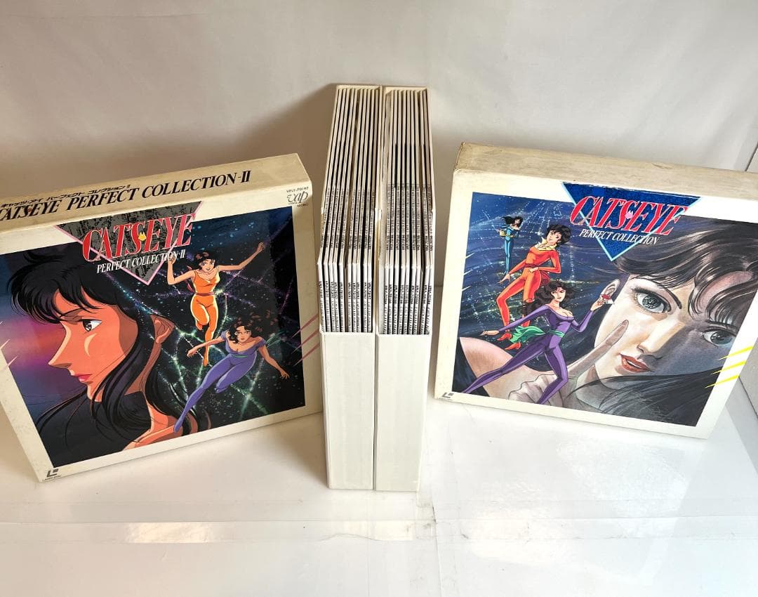 レーザーディスク　キャッツ・アイ　パーフェクトコレクション I＆II 　19枚