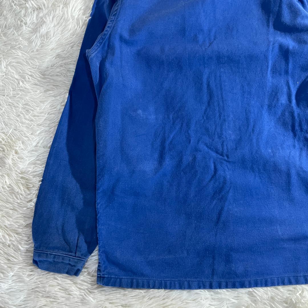 80s 90s CHARVET フレンチワークジャケット 青 42 ユニセックス