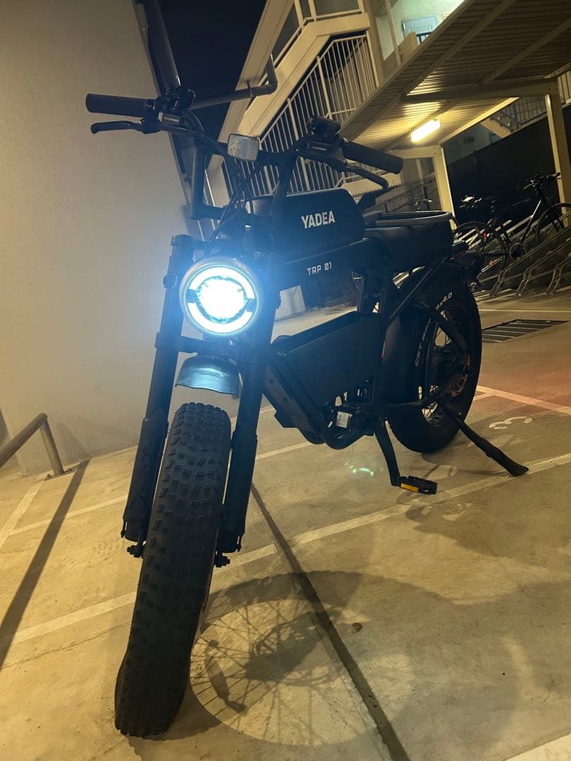 【ペイン】走行133km YADEA 電動アシスト｜ABUSロック付