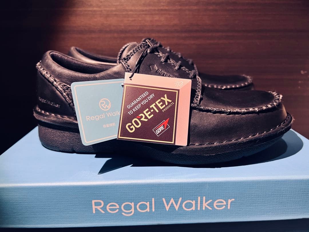 新品 未使用 23.5cm Regal Walker GORE-TEX 312W