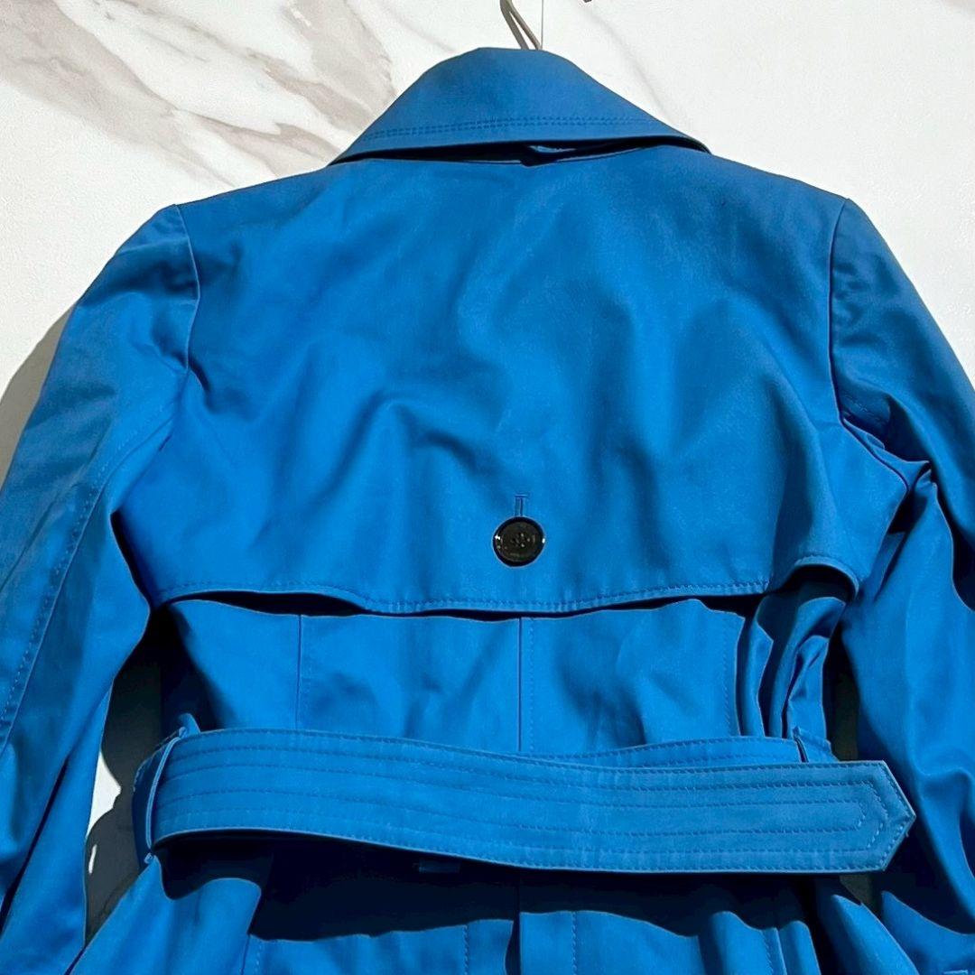 BURBERRY BLUE LABEL トレンチコート ノバチェック 青 36