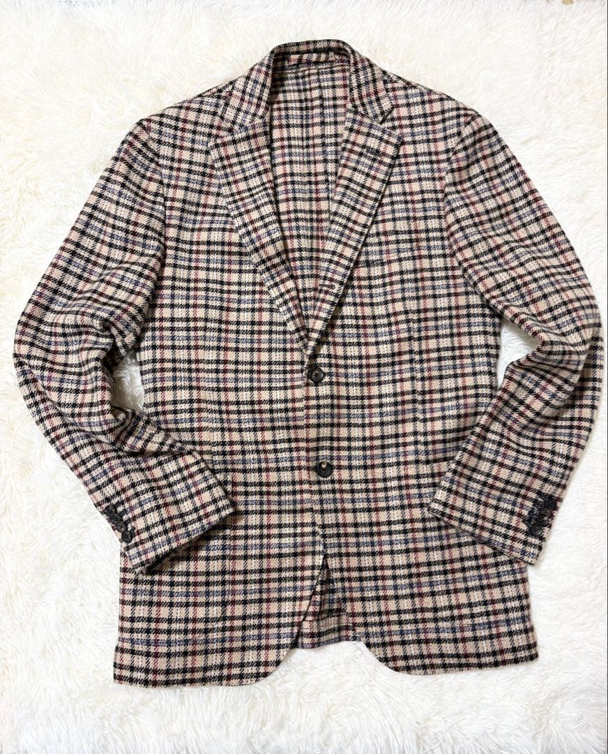 ✨極美品✨ラルディーニ LARDINI テーラードジャケット カシミヤ混