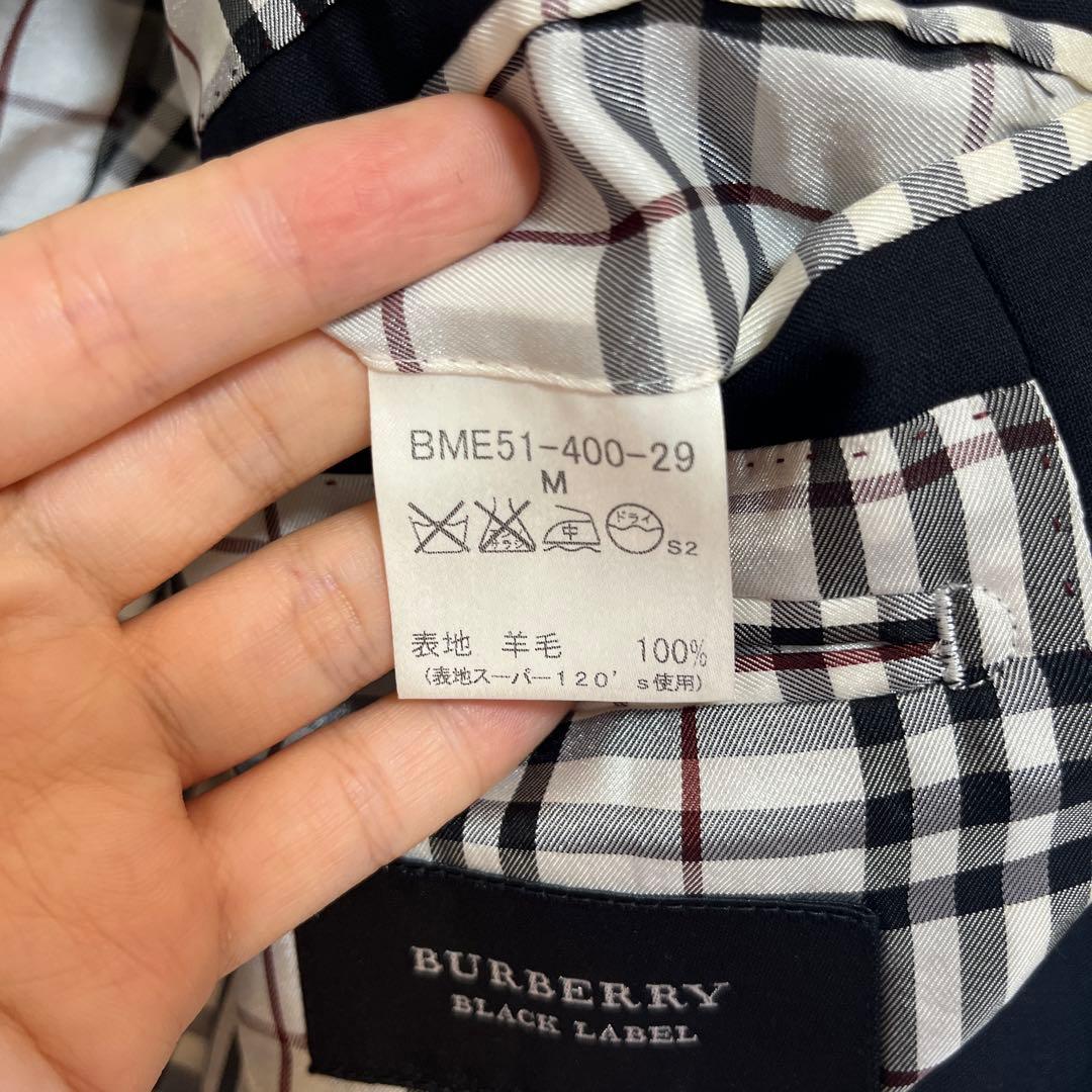 Burberry black label テーラードジャケット ブレザー M