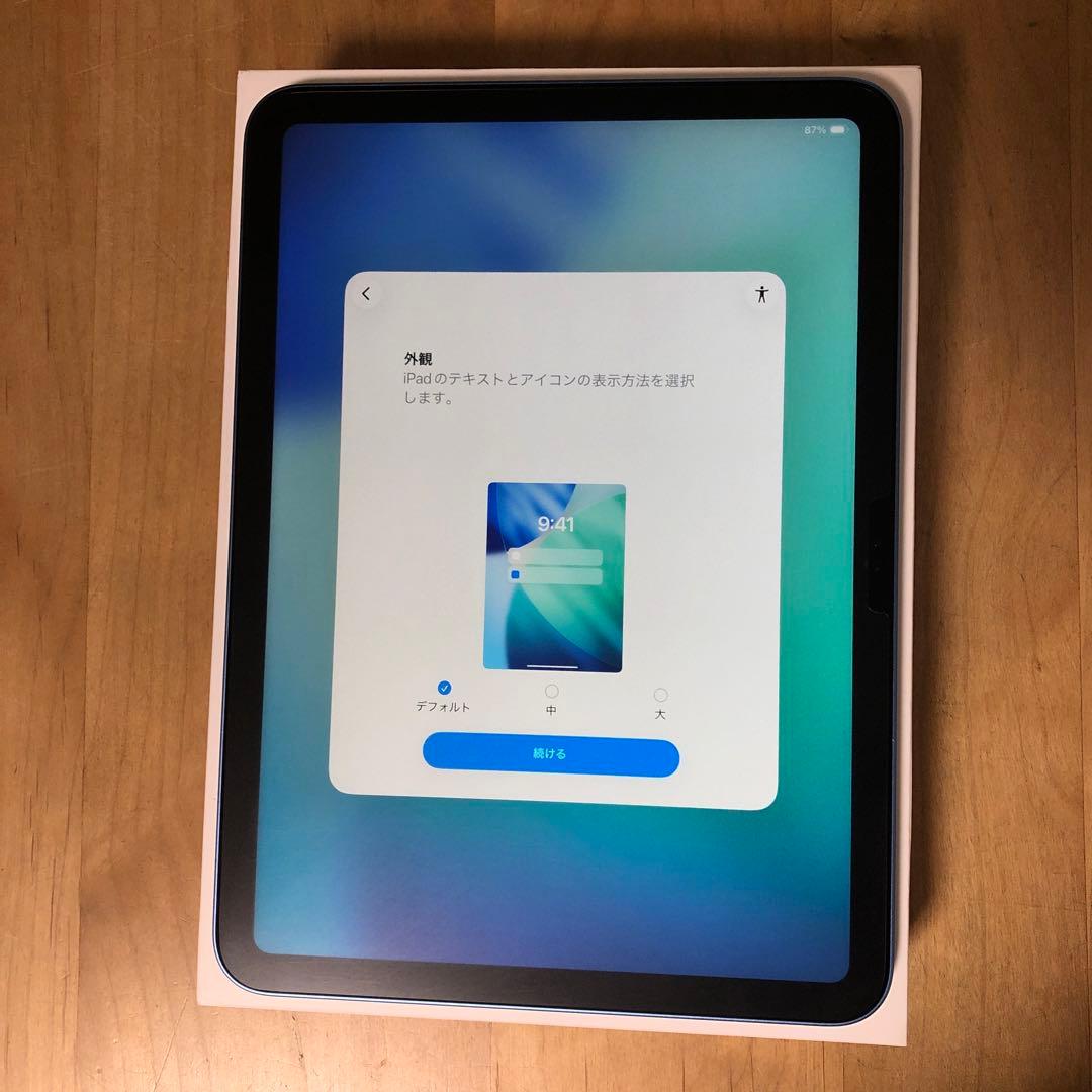 iPad 第10世代 Wifiモデル