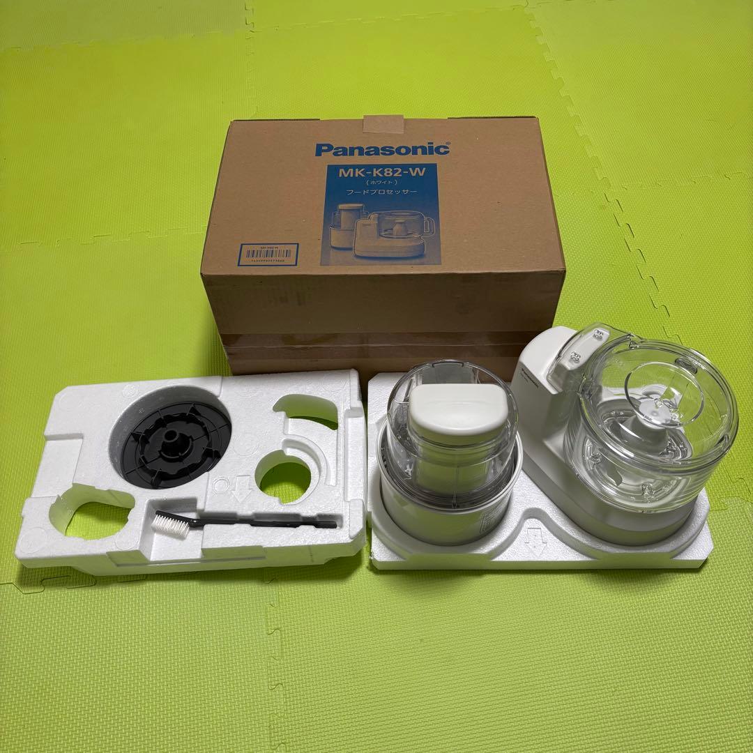 【中古】Panasonic MK-K82-W フードプロセッサー