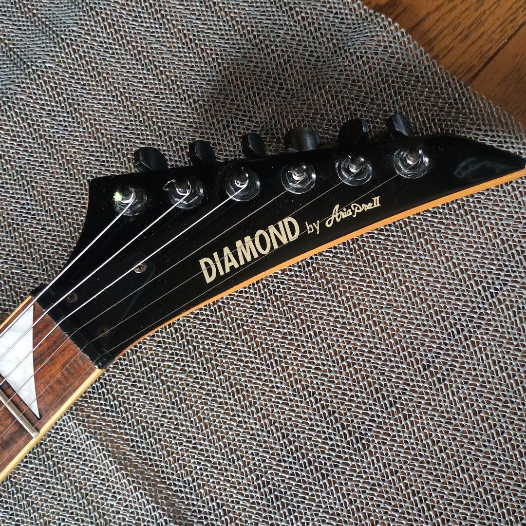 DIAMOND by AriaproⅡ　エレキギター ブラック