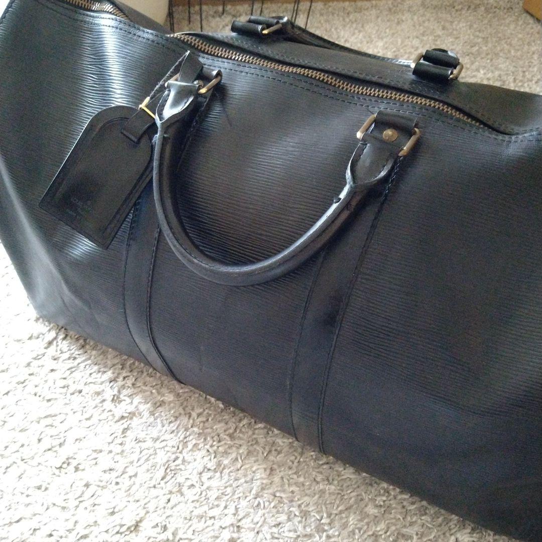 ルイヴィトン LOUISVUITTON ボストンバッグ キーポル50 エピ