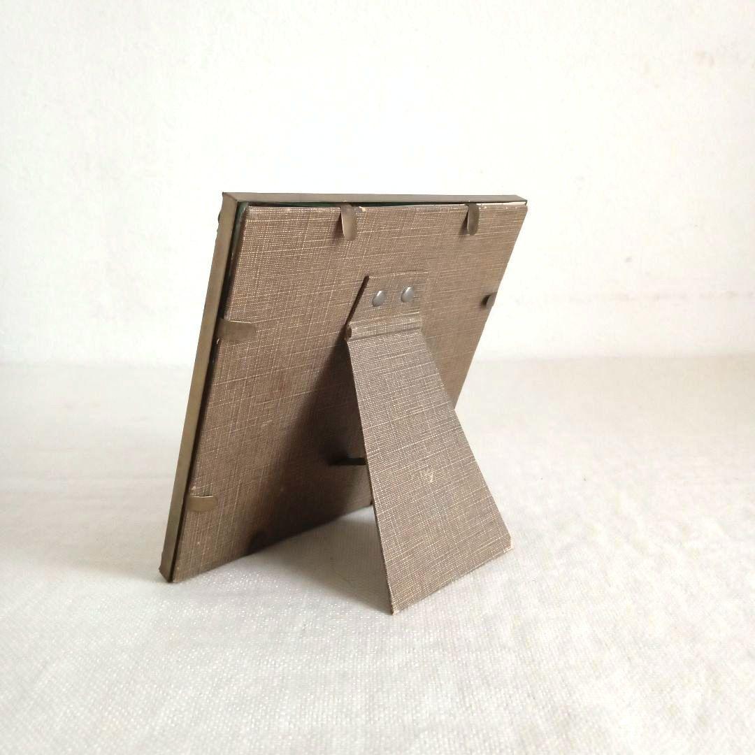北欧ヴィンテージ フォトフレーム ドームガラス S18