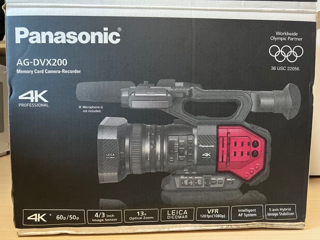 むさるんるん　Panasonic 4K ビデオカメラ 本体