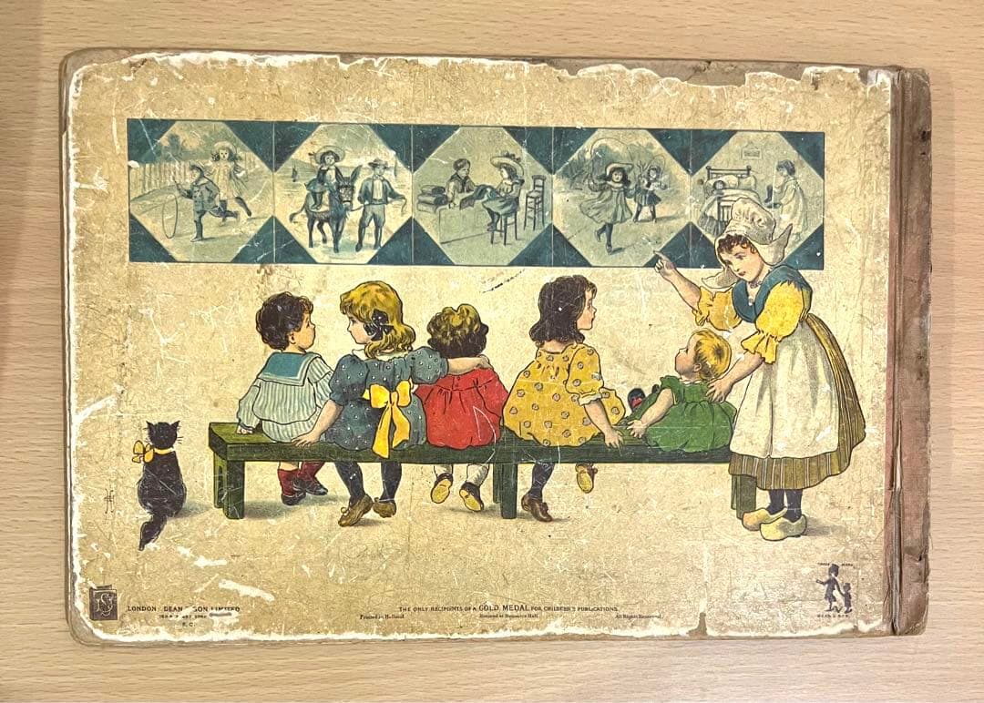 No.202 古書 洋書 絵本 アンティーク ビクトリアン 児童書 クリスマス