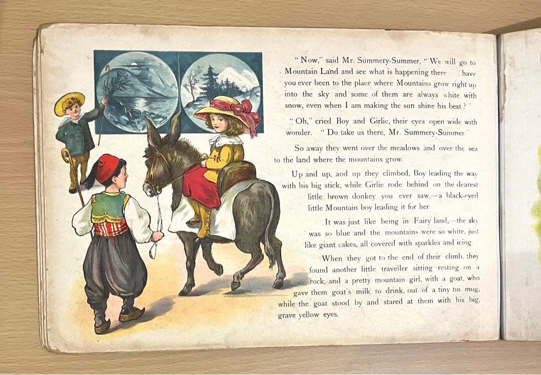 No.202 古書 洋書 絵本 アンティーク ビクトリアン 児童書 クリスマス