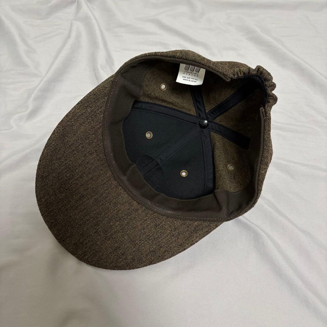 COMFORTABLE REASON ロングビルキャップ