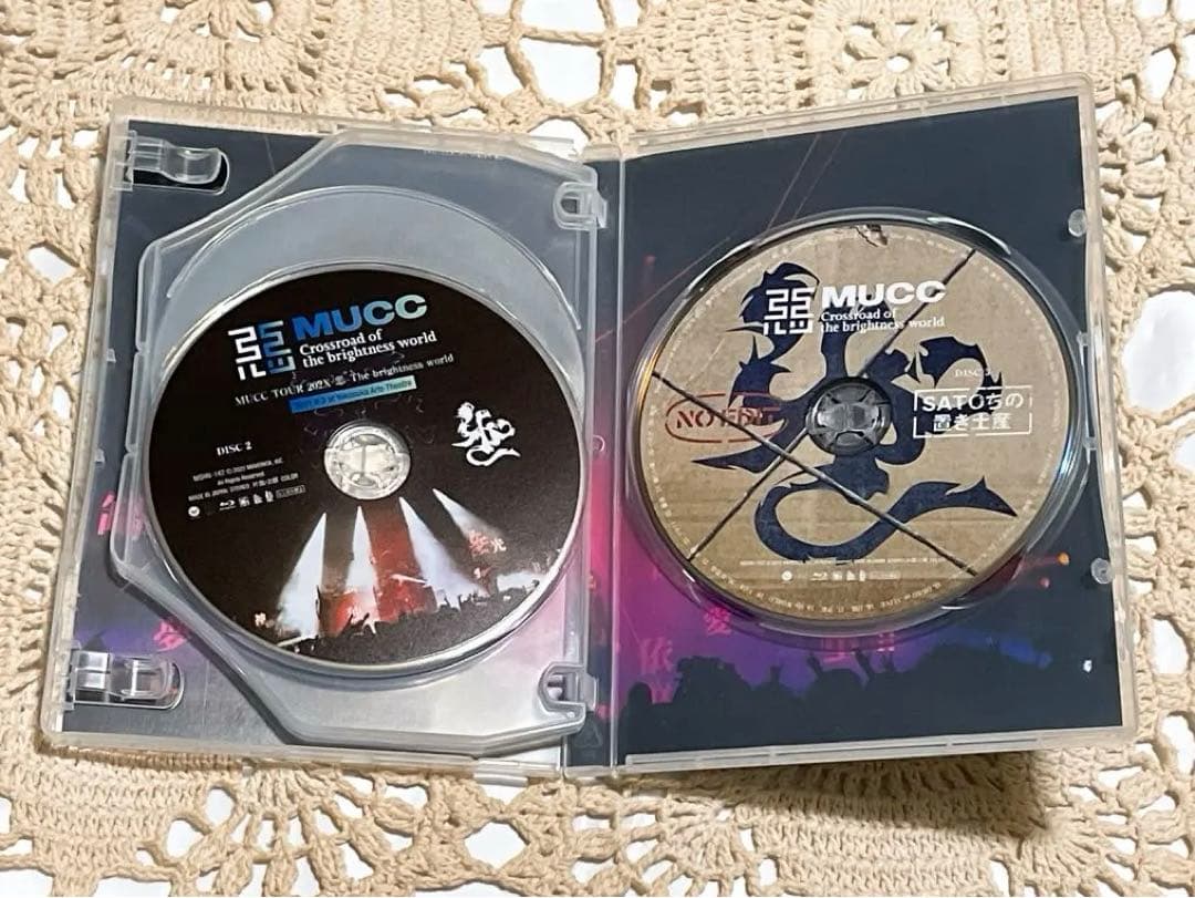 ムック 惡 朱ゥノ吐 会員限定受注生産盤 Blu-ray 2枚組 MUCC
