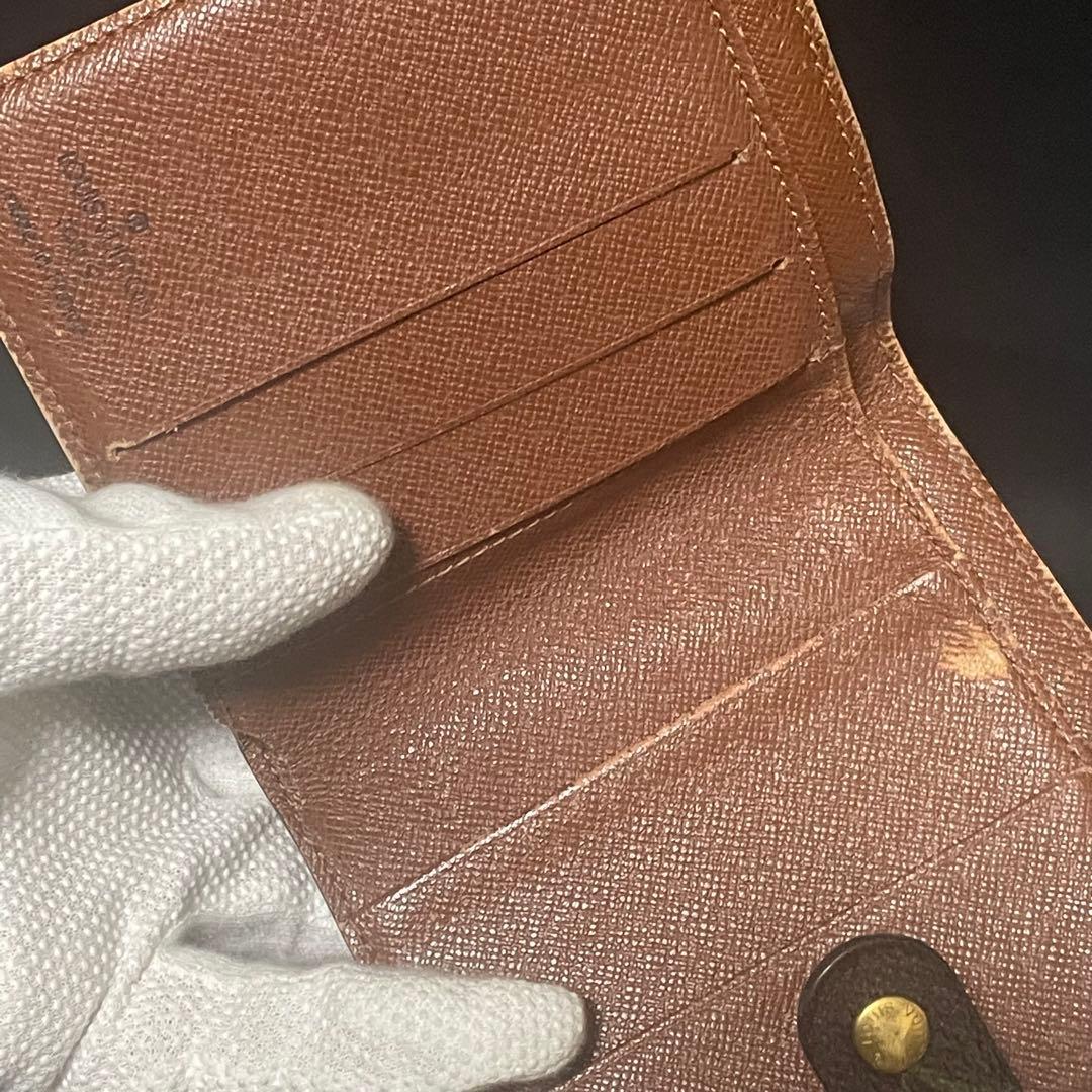 ルイヴィトン コンパクトジップ 折財布 小銭入れ モノグラム ジップ