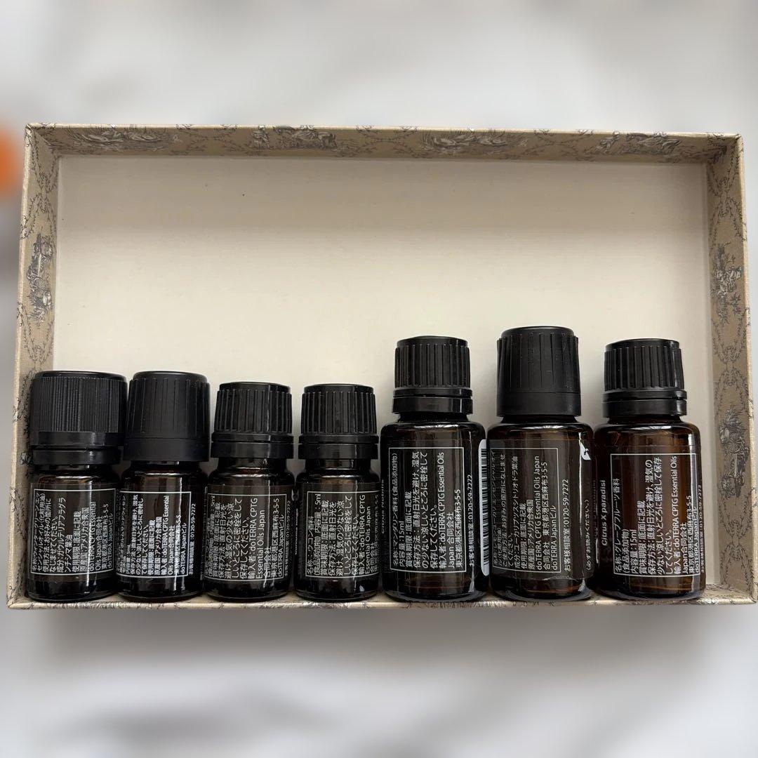 【新品/未開封】doTERRA エッセンシャルオイルまとめ売り