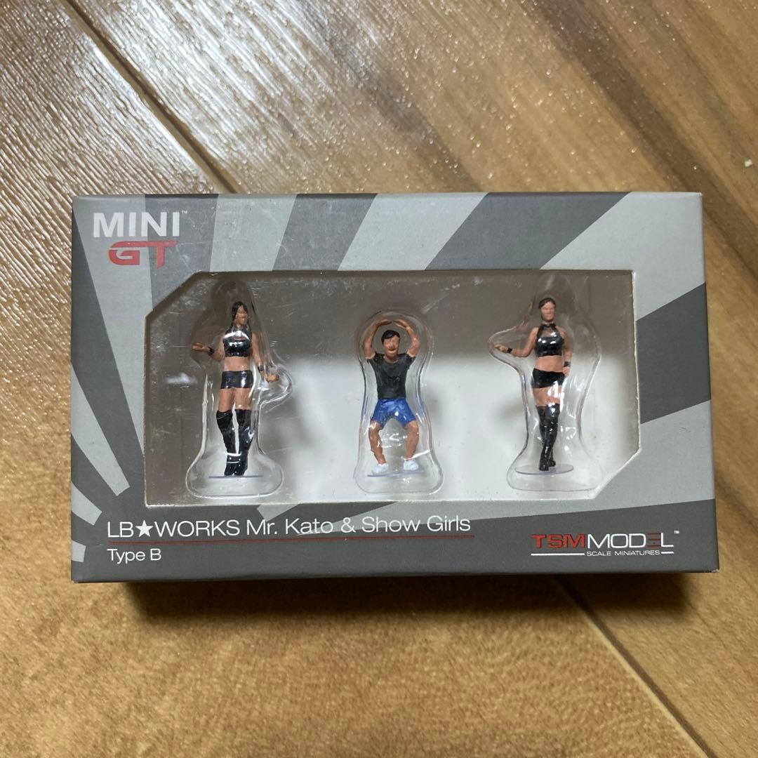 MINI GT LB★WORKS Mr. Kato & Show Girls