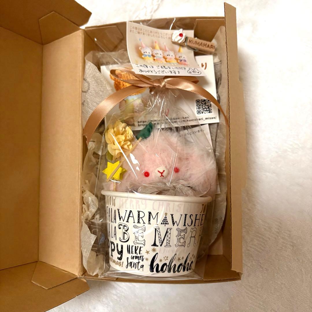 【最終価格】ハンドメイド　作家さん　ぬいぐるみ　あみぐるみ　うさぎ
