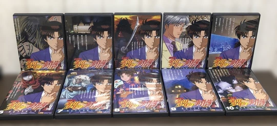 アニメ金田一少年の事件簿　DVD 全10巻　全巻セット