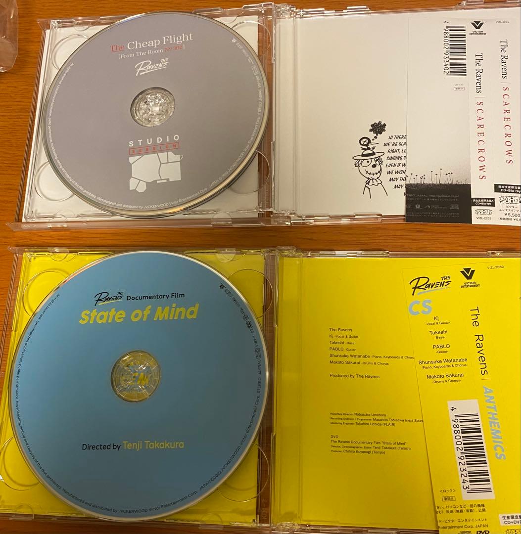 The Ravens CD4枚フルセット（2枚新品2枚美品）