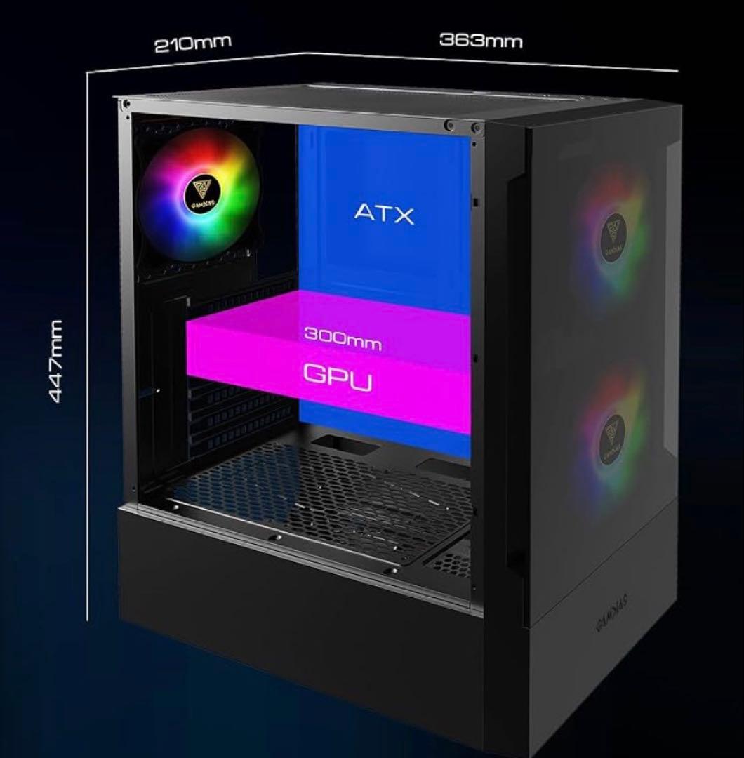 【特価】ゲーミングPC RYZEN5 3600xt RTX3070 SSD1TB