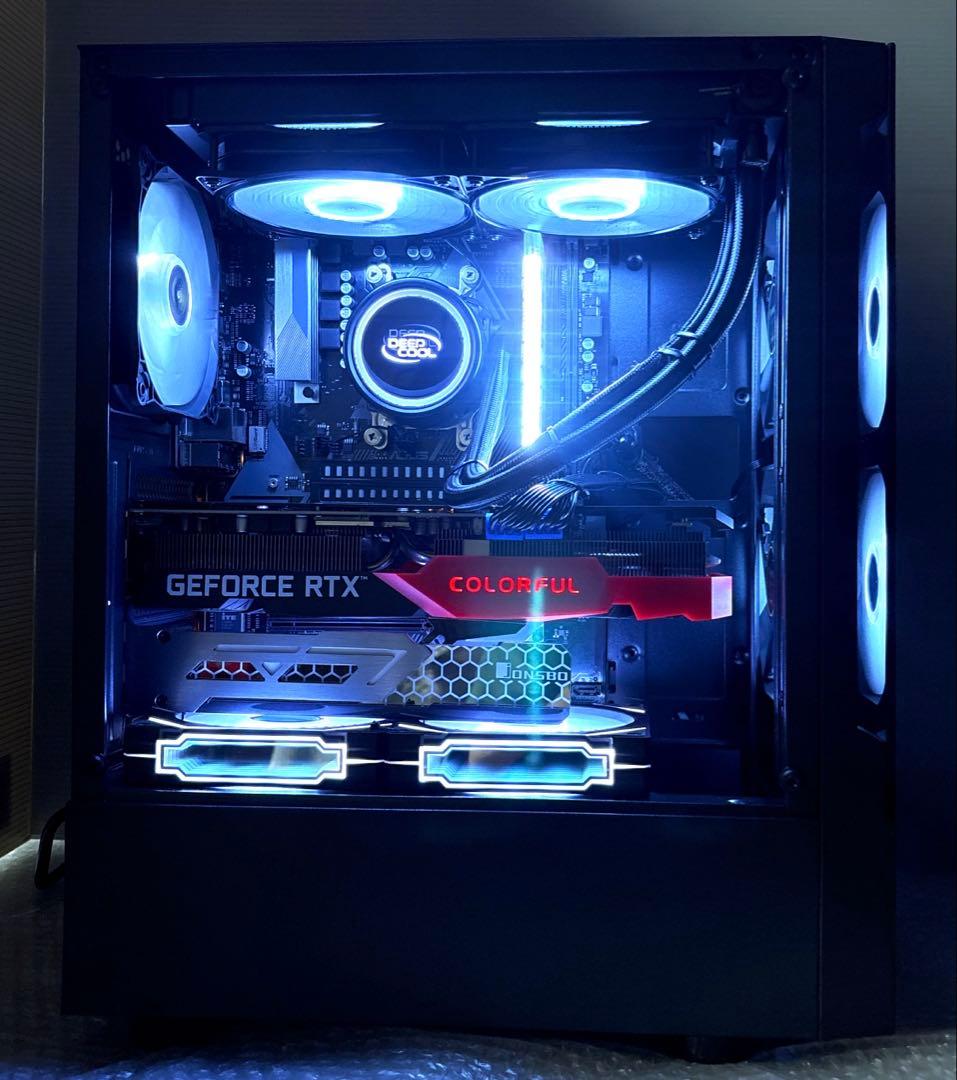 【特価】ゲーミングPC RYZEN5 3600xt RTX3070 SSD1TB