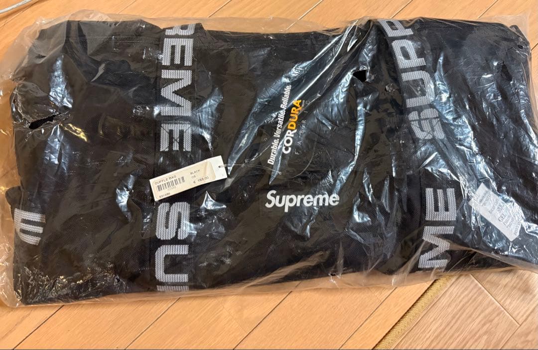 SUPREME 18SS DUFFLE BAG CODURA BLACK 新品