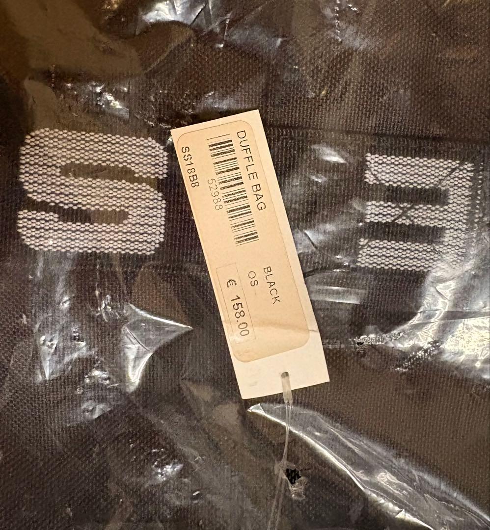 SUPREME 18SS DUFFLE BAG CODURA BLACK 新品