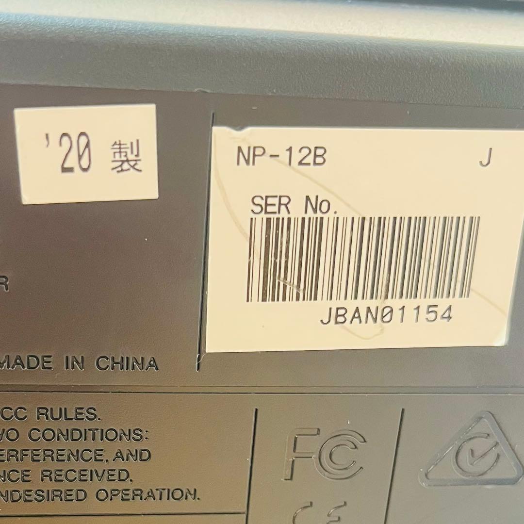【美品】YAMAHA NP-12 Piaggero 電子キーボード スタンド付