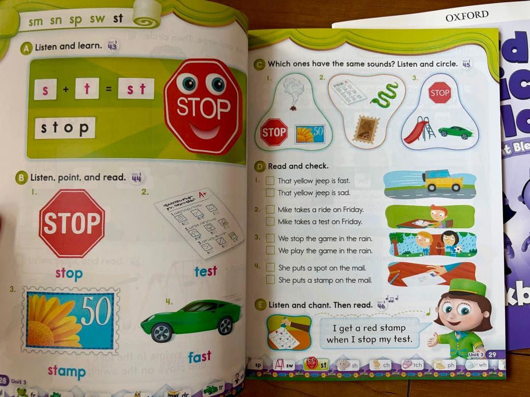 Oxford Phonics World 1-5英語教材10冊セット　音声付き
