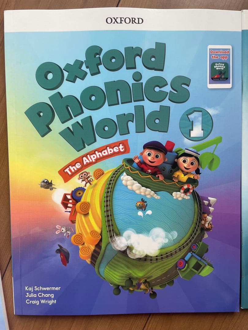Oxford Phonics World 1-5英語教材10冊セット　音声付き