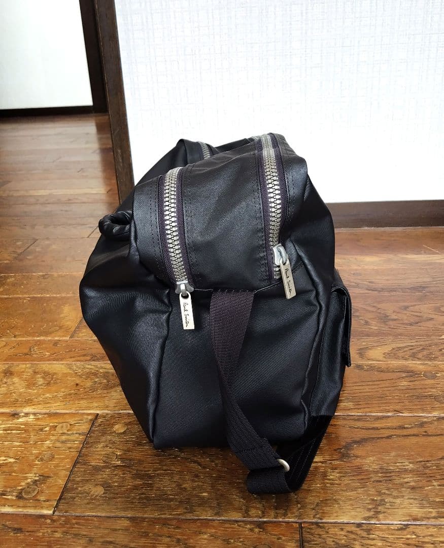 【美品】ポールスミス　PaulSmith　ボストンバッグ　旅行　ビジネス　大容量