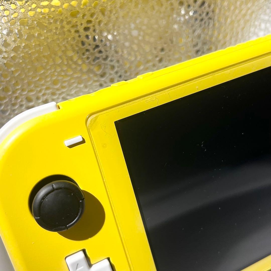 【液晶美品】Switch Lite スイッチライトイエロー 本体 動作品