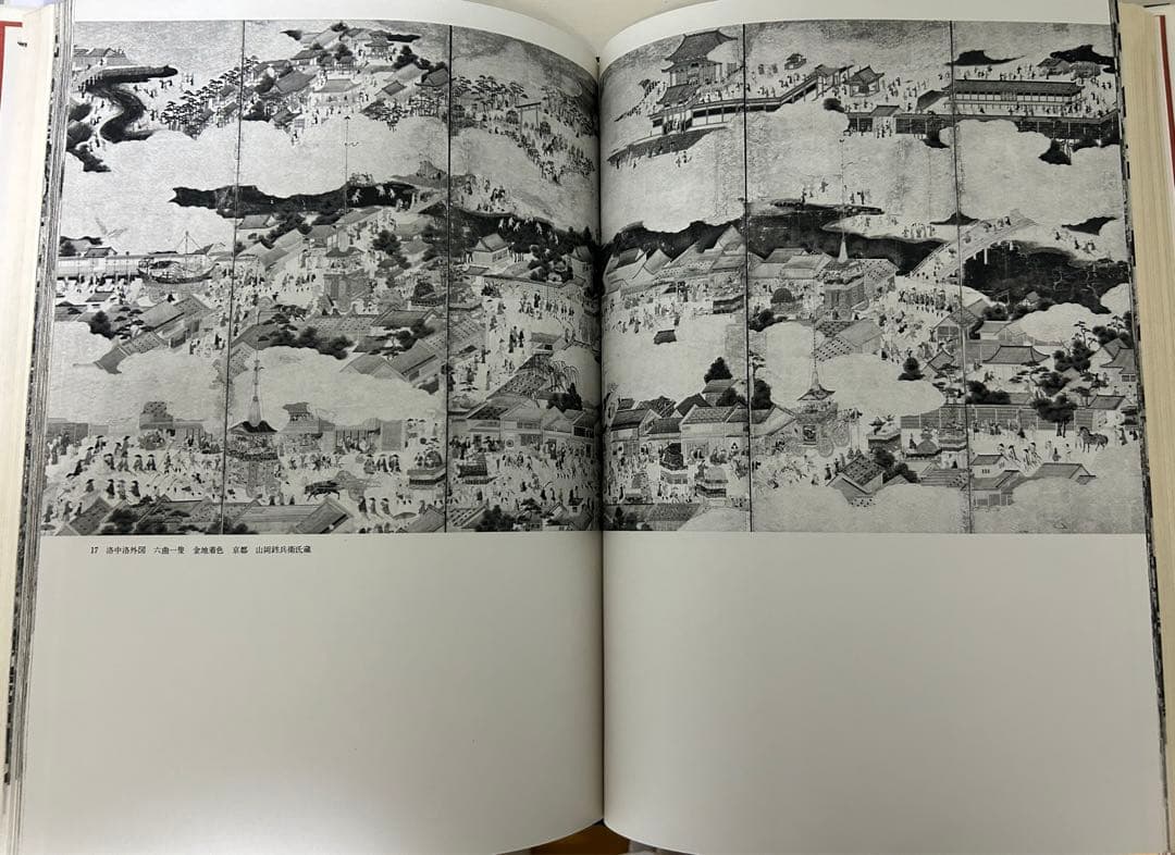 洛中洛外図　京都国立博物館(編)　角川書店発行