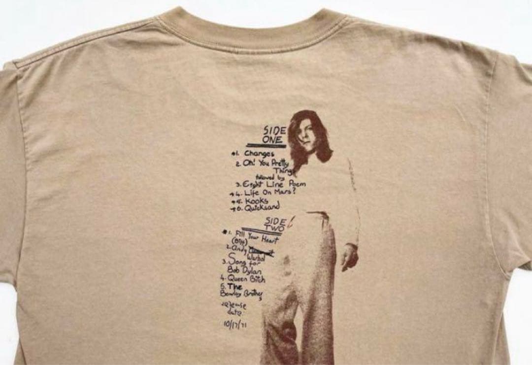 R*r様 【希少】90s デヴィッドボウイ　ハンキードリー　Tシャツ