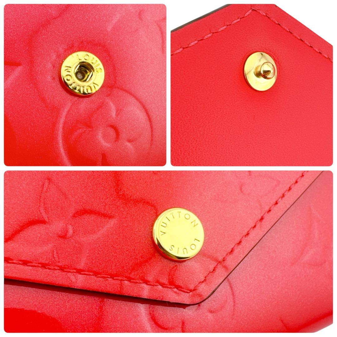化粧箱付き◇ルイヴィトン ヴェルニ ポルトフォイユ ジャンヌ 二つ折り長財布