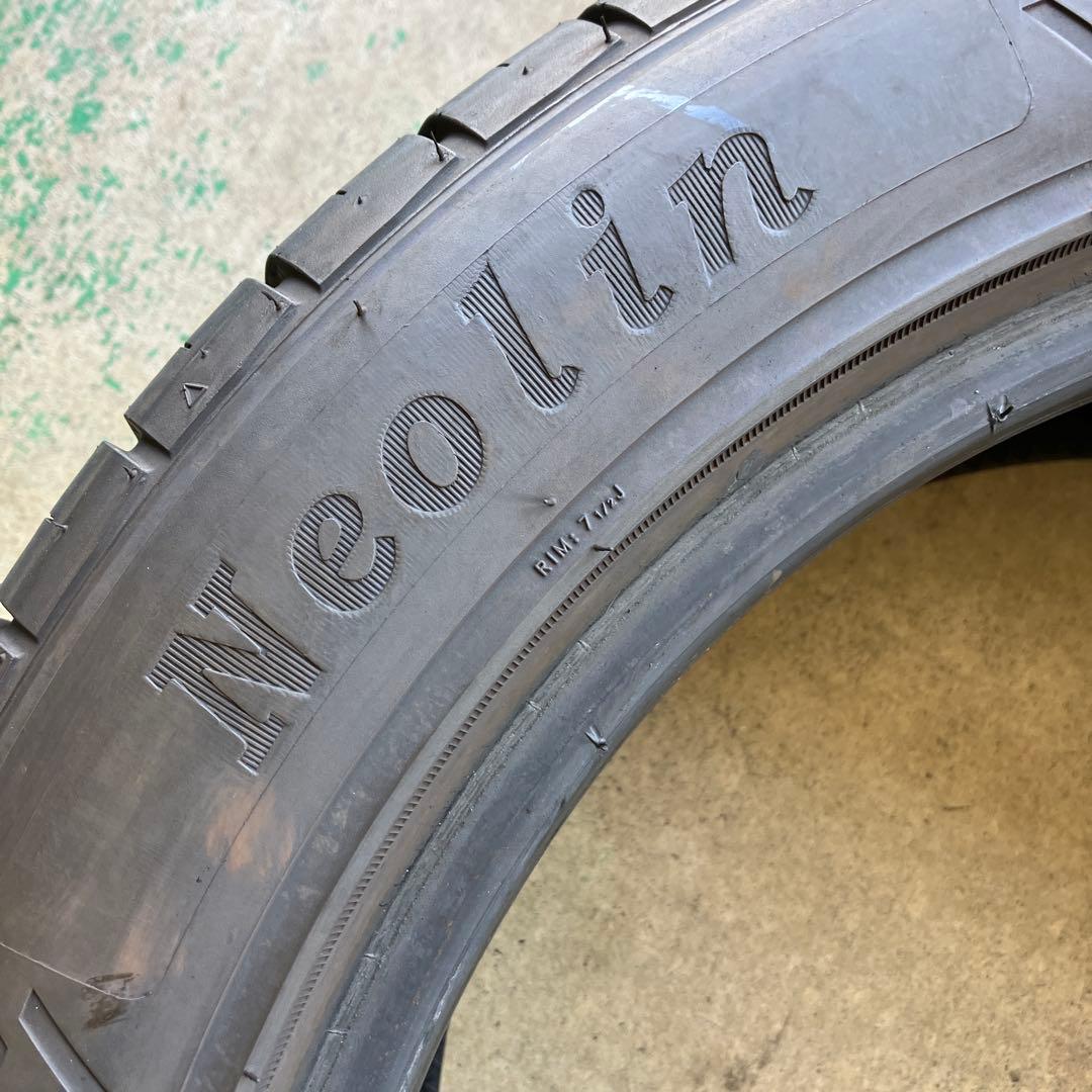 ネオリン　245/50R18 24年製 4本セット　夏タイヤバリ山イボ付き