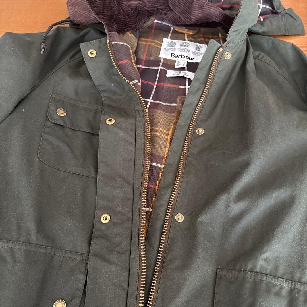 Barbour UK10 オイルドコート