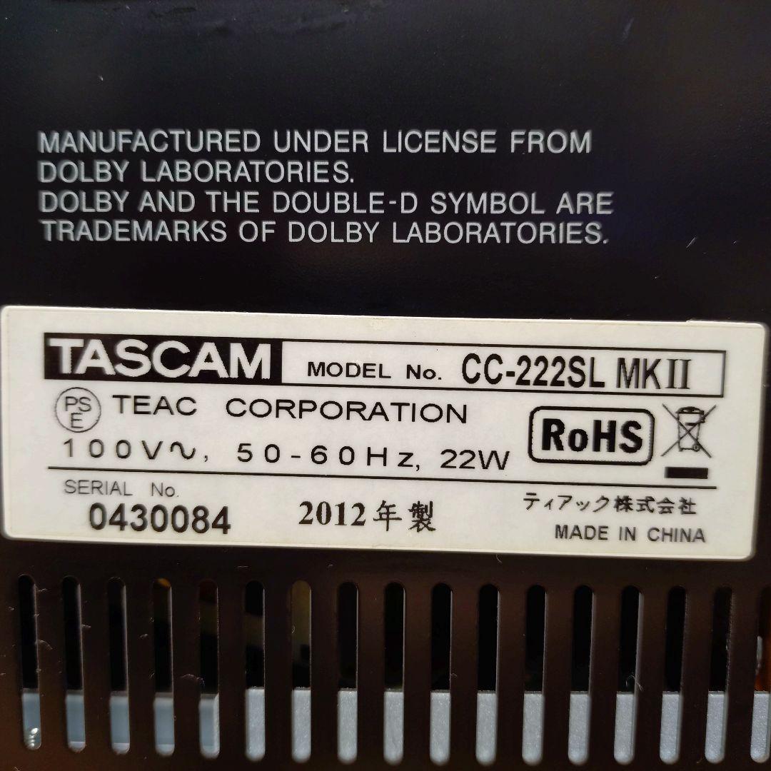 TASCAM CC−222SLMkⅡ