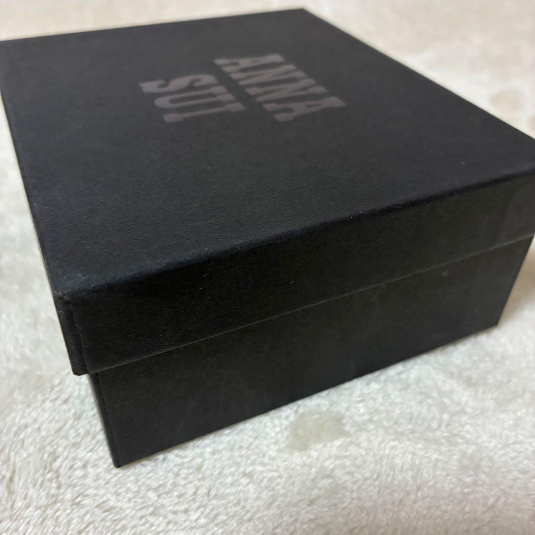 【最終価格】定価13650円ANNA SUI がま口 二つ折り財布 牛革レザー