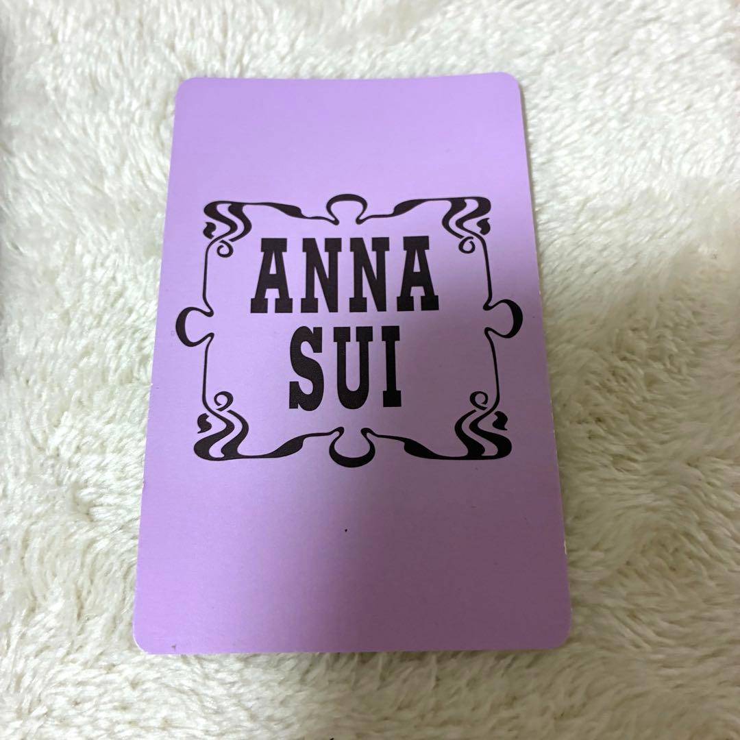 【最終価格】定価13650円ANNA SUI がま口 二つ折り財布 牛革レザー