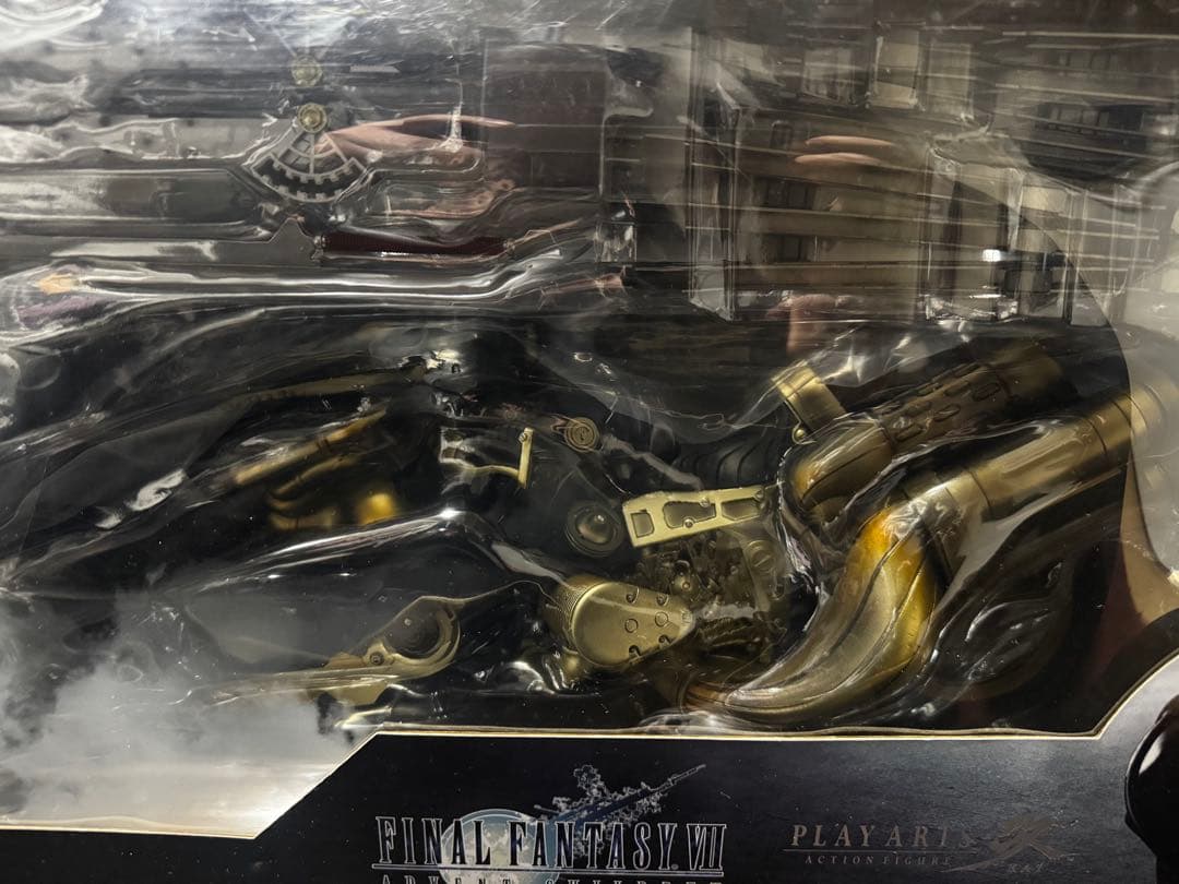 プレイアーツ改 クラウド・ストライフ&フェンリル　フィギュア