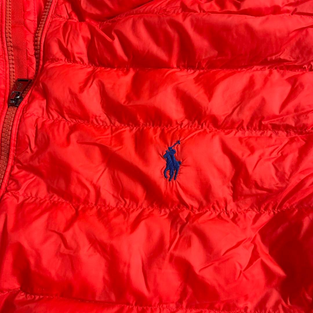 POLO by Ralph Lauren オレンジ　ダウン　ベスト