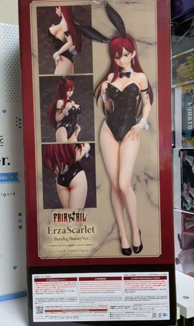 エルザ・スカーレット 生足バニーVer. 1/4スケールフィギュア