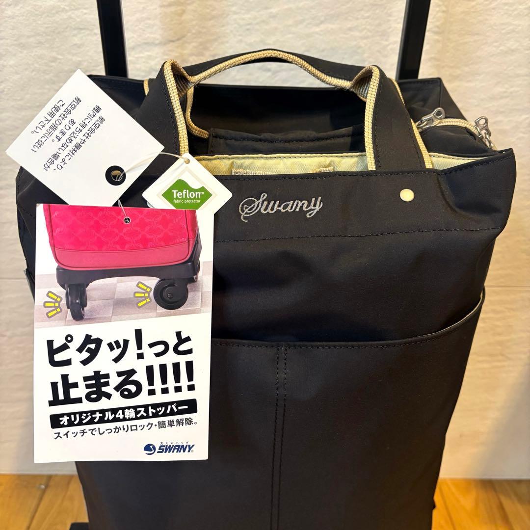 SWANY D-309プレーネⅡ ブラック 座面付き スワニー