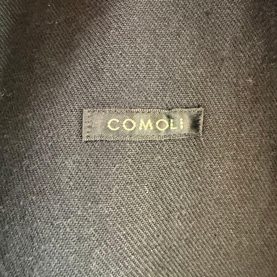 COMOLI 26SSブラックデニムワークジャケット サイズ1