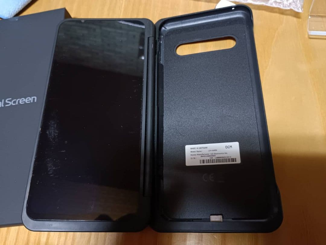 docomo LG V60thinq 5G デュアルスクリーンのみ 本体無しです